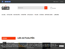 Tablet Screenshot of editions-cairn.fr